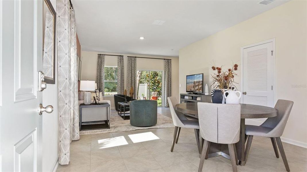 Furnished interior view inside a new home in Bridgewater, St. Augustine (Image 6).