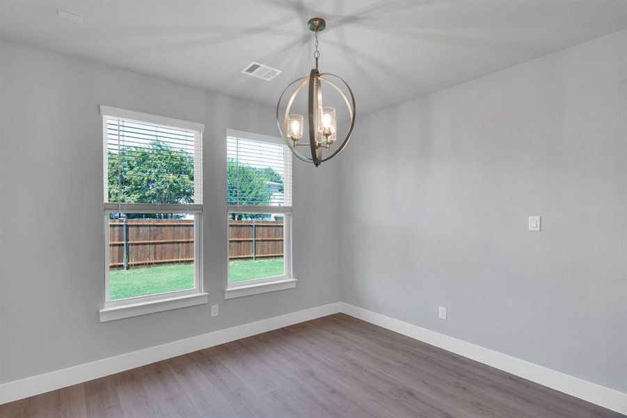 Spacious, unfurnished interior of a new home in Ten Mile Creek Estates, DeSoto (Image 14). Spacious, unfurnished interior of a new home in Ten Mile Creek Estates, DeSoto (Image 14).