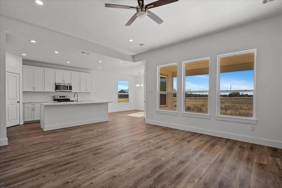 Spacious, unfurnished interior of a new home in Briar Branch Estates, Celeste (Image 29). Spacious, unfurnished interior of a new home in Briar Branch Estates, Celeste (Image 29).