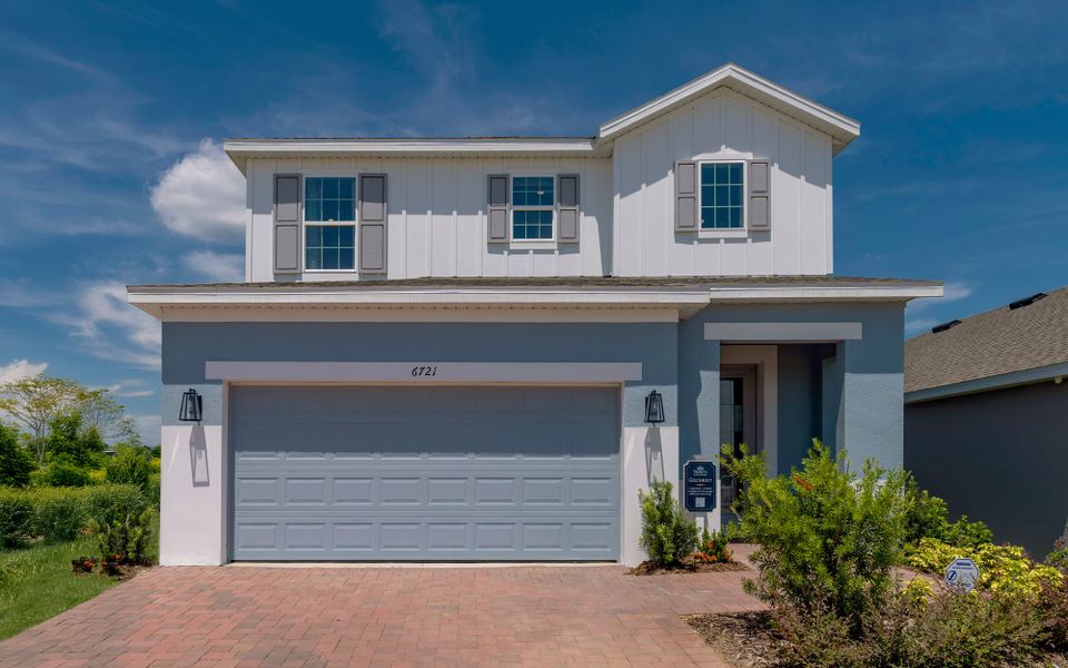 Gilchrist elevation 3 - new home plan by Trinity Family Builders