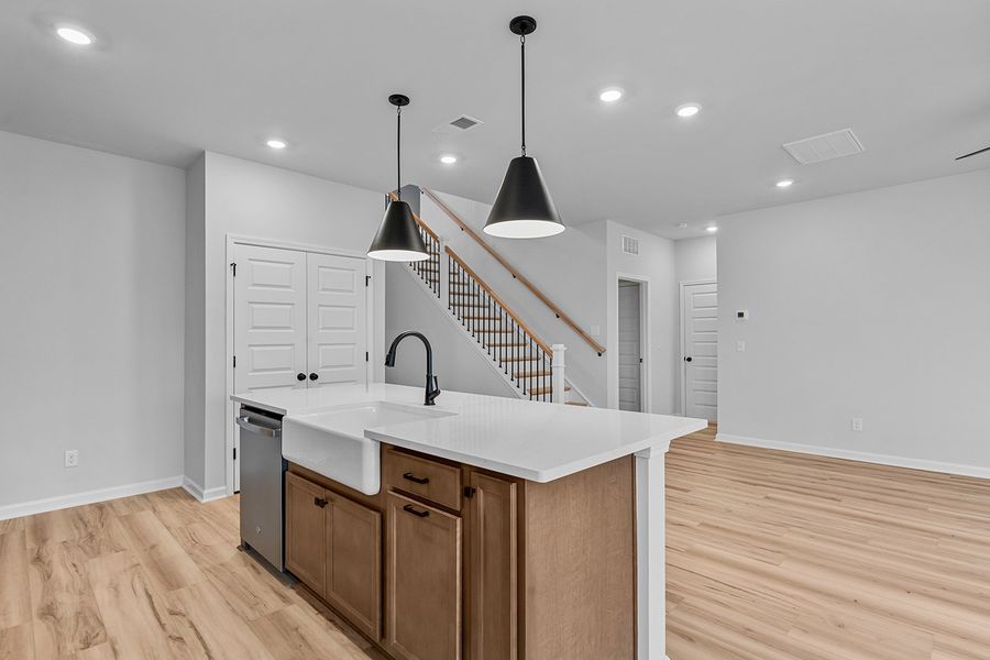 Furnished interior view inside a new home in Fieldstone, Lexington (Image 13).