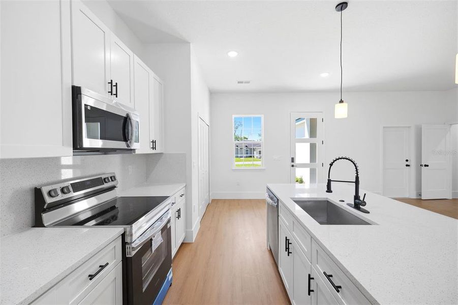 Furnished interior view inside a new home in , Ocala (Image 6).