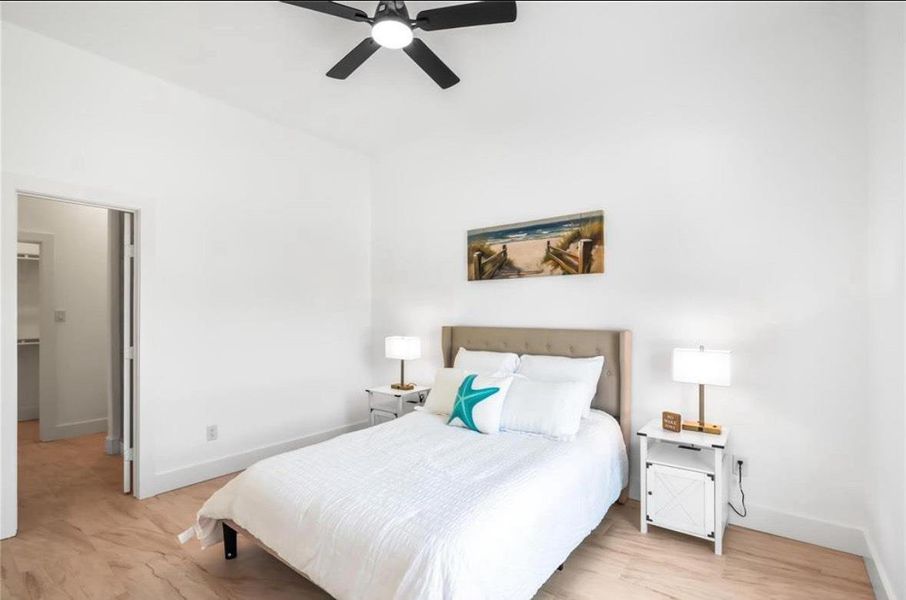 Furnished interior view inside a new home in , San Leon (Image 4).