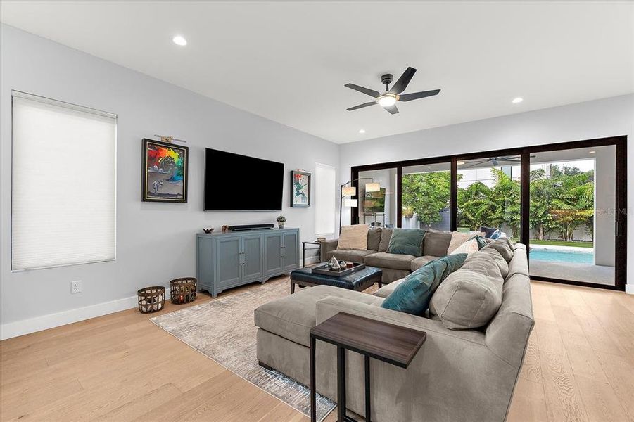 Furnished interior view inside a new home in , Tampa (Image 11).