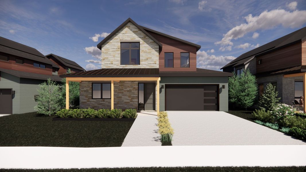1040 Locust Ave - Larkspur :1040 Locust Ave showcases Exterior Color Palette 1. 1040 Locust Ave - Larkspur :1040 Locust Ave showcases Exterior Color Palette 1.