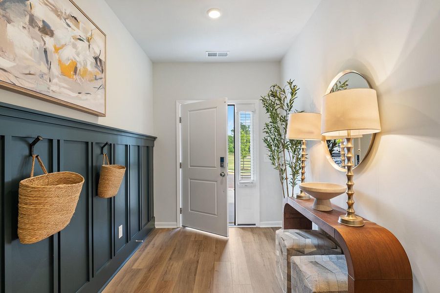 Furnished interior view inside a new home in Central Creek, Goose Creek (Image 5).