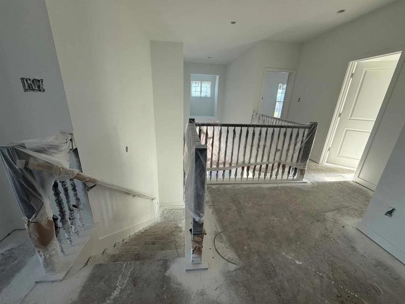 Stairs Construction Progress Stairs Construction Progress