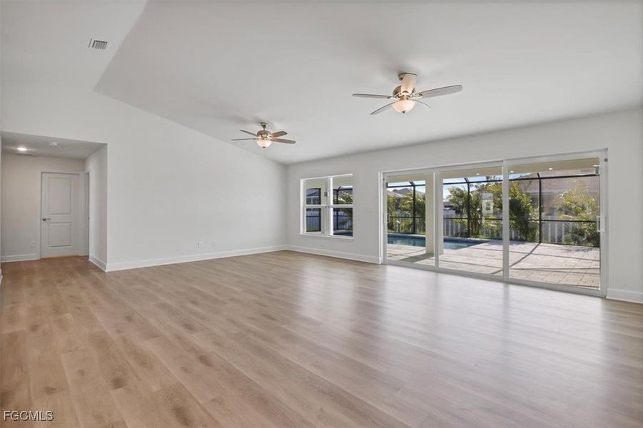 Spacious, unfurnished interior of a new home in Cape Coral, Cape Coral (Image 18). Spacious, unfurnished interior of a new home in Cape Coral, Cape Coral (Image 18).