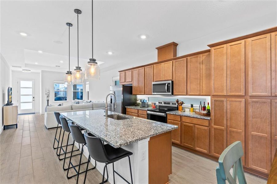 Furnished interior view inside a new home in Laureate Park, Orlando (Image 11).