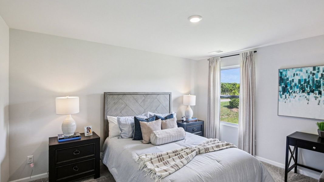 Furnished interior view inside a new home in The Parks, White House (Image 34).