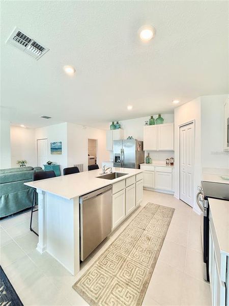 Furnished interior view inside a new home in Ranches at Lake McLeod, Eagle Lake (Image 9).