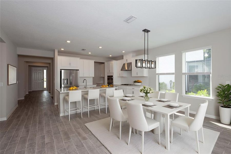 Furnished interior view inside a new home in , Nokomis (Image 17).