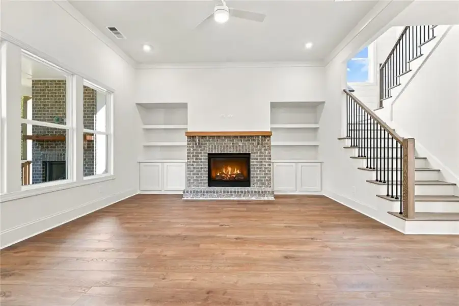 Spacious, unfurnished interior of a new home in , Sugar Hill (Image 14). Spacious, unfurnished interior of a new home in , Sugar Hill (Image 14).