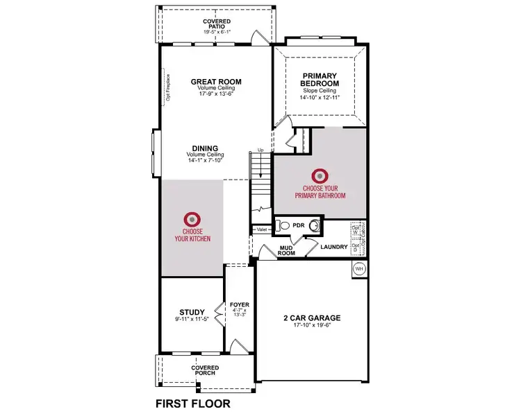 2D floor plan layout of this home in Amira, Tomball, TX (Image 3).