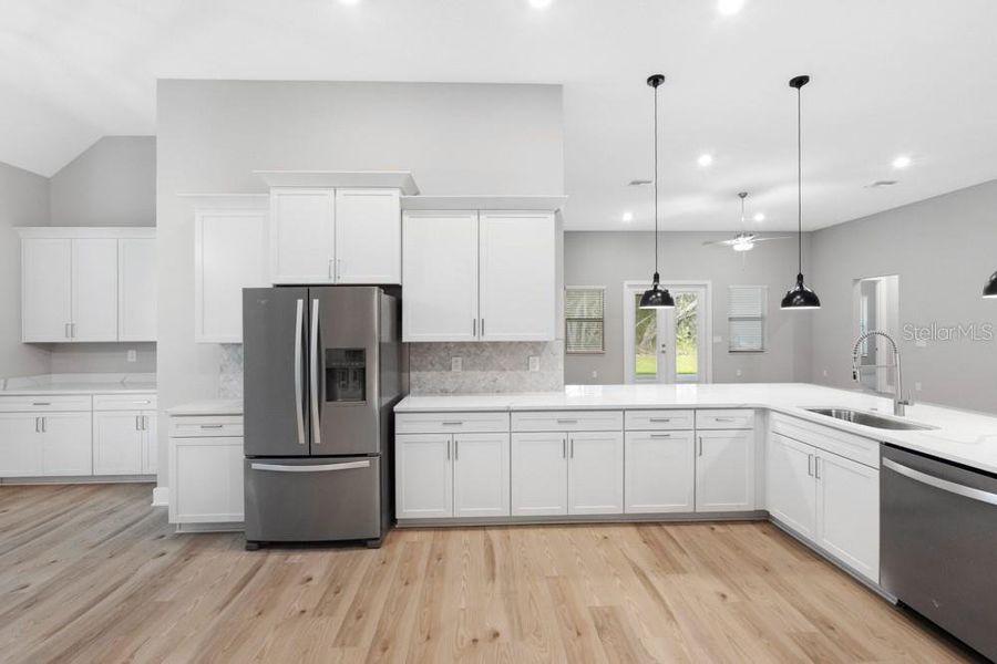 Furnished interior view inside a new home in Bella Terra, Hudson (Image 3). Furnished interior view inside a new home in Bella Terra, Hudson (Image 3).