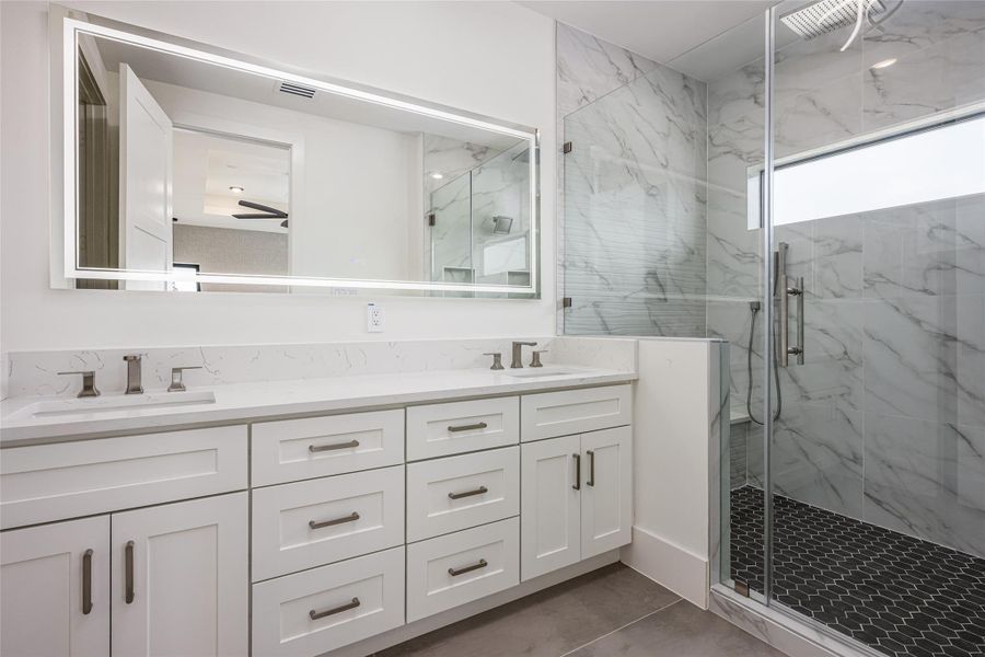 Furnished interior view inside a new home in , Stafford (Image 12).