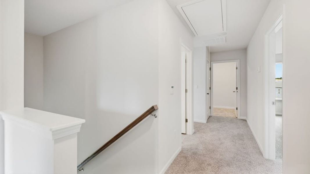 Spacious, unfurnished interior of a new home in Durbin Meadows Traditions, Fountain Inn (Image 26).