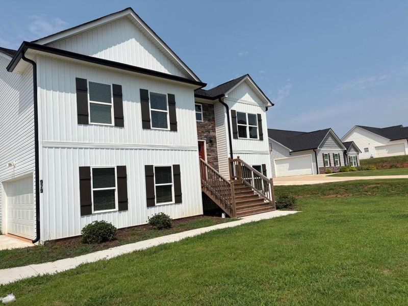Exterior details and patio area of a home in , Eastanollee (Image 27). Exterior details and patio area of a home in , Eastanollee (Image 27).