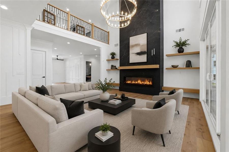 Furnished interior view inside a new home in , Bethlehem (Image 5).
