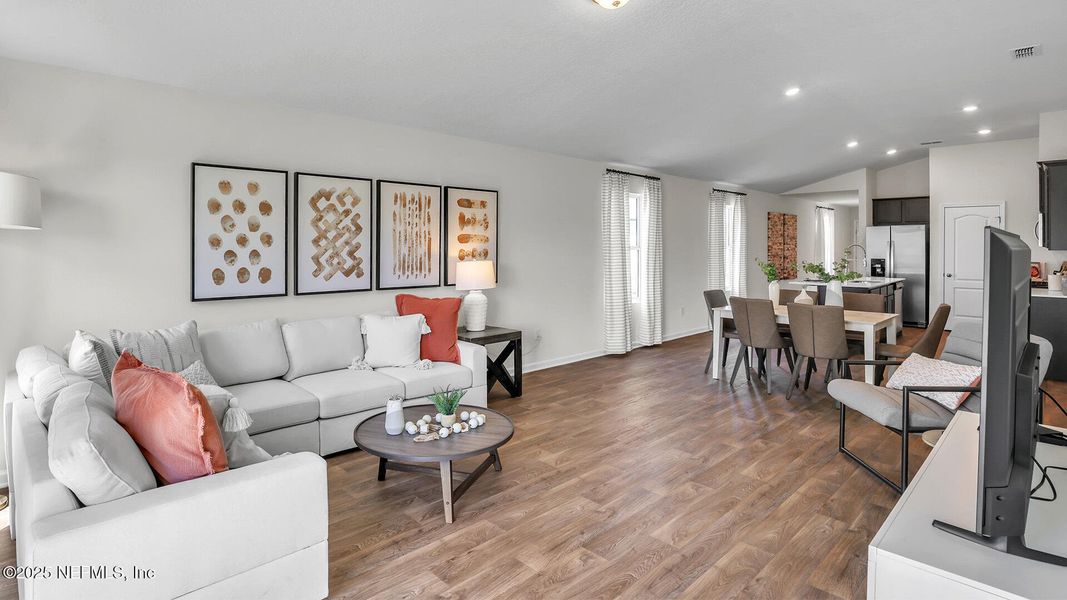 Furnished interior view inside a new home in Grand Reserve, Bunnell (Image 43).