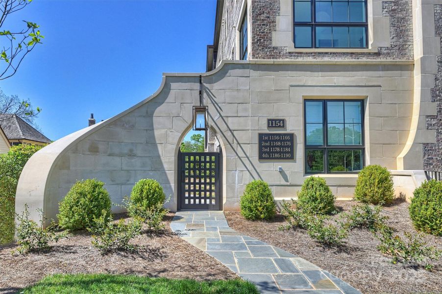 Exterior details and patio area of a home in , Charlotte (Image 18).