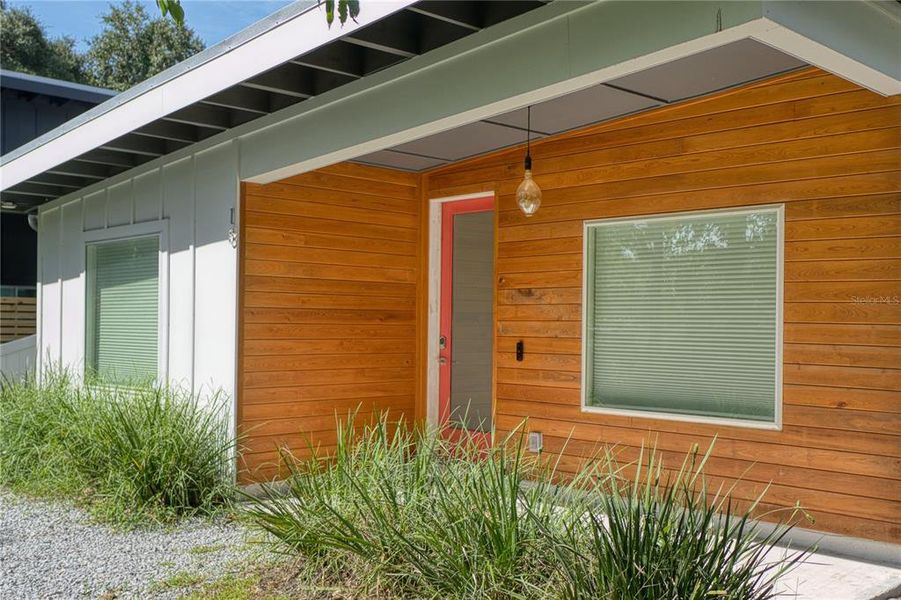 Exterior details and patio area of a home in , Palm Coast (Image 24). Exterior details and patio area of a home in , Palm Coast (Image 24).