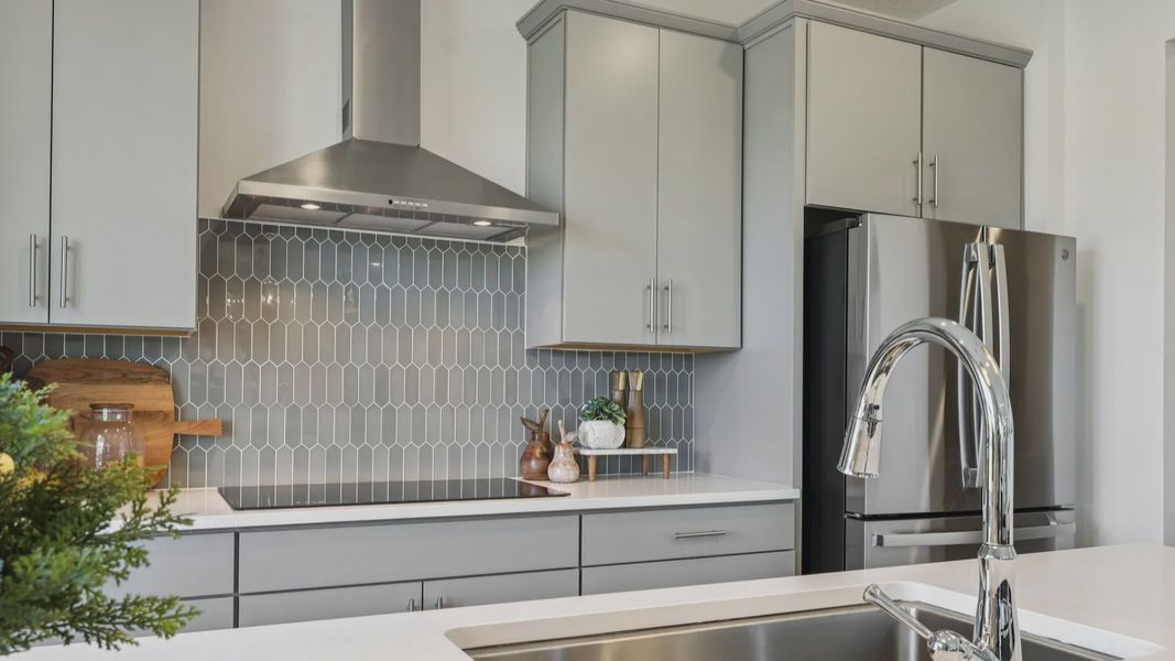 The Mangrove Kitchen at Lakeside at Satilla by DRB Homes in Saint Cloud, FL The Mangrove Kitchen at Lakeside at Satilla by DRB Homes in Saint Cloud, FL