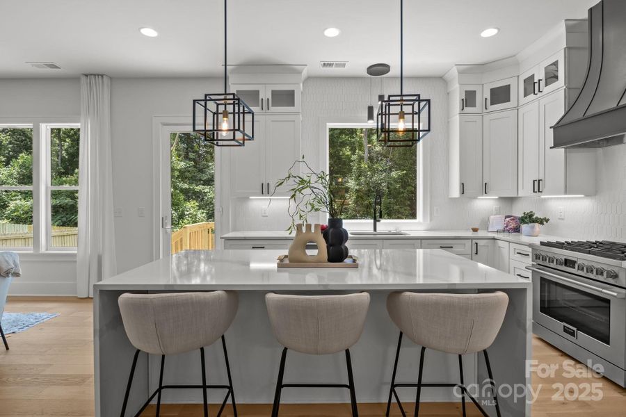 Furnished interior view inside a new home in , Charlotte (Image 7).