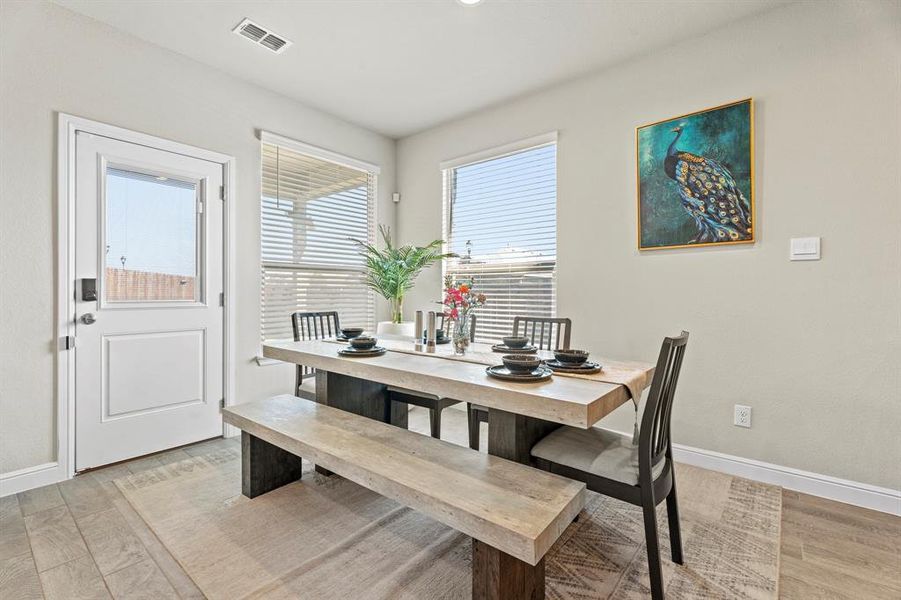 Furnished interior view inside a new home in , Haslet (Image 17). Furnished interior view inside a new home in , Haslet (Image 17).
