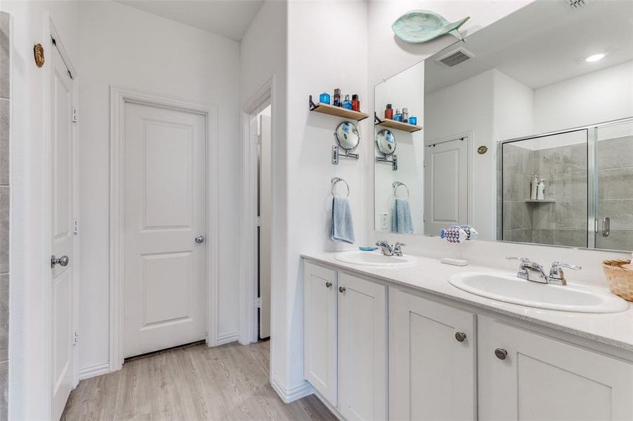 Furnished interior view inside a new home in , Azle (Image 16).