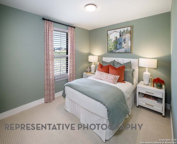 Furnished interior view inside a new home in , Castroville (Image 9).