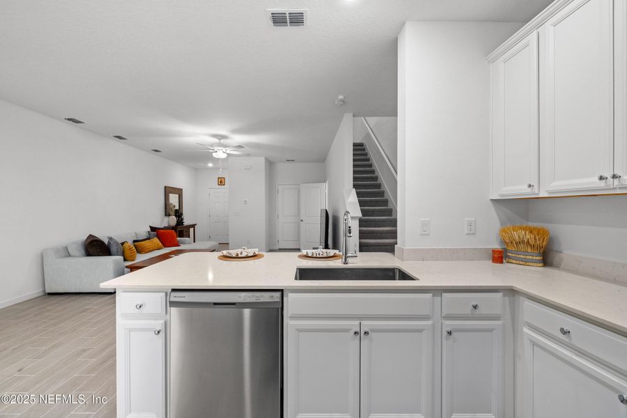 Furnished interior view inside a new home in , St. Augustine (Image 41).