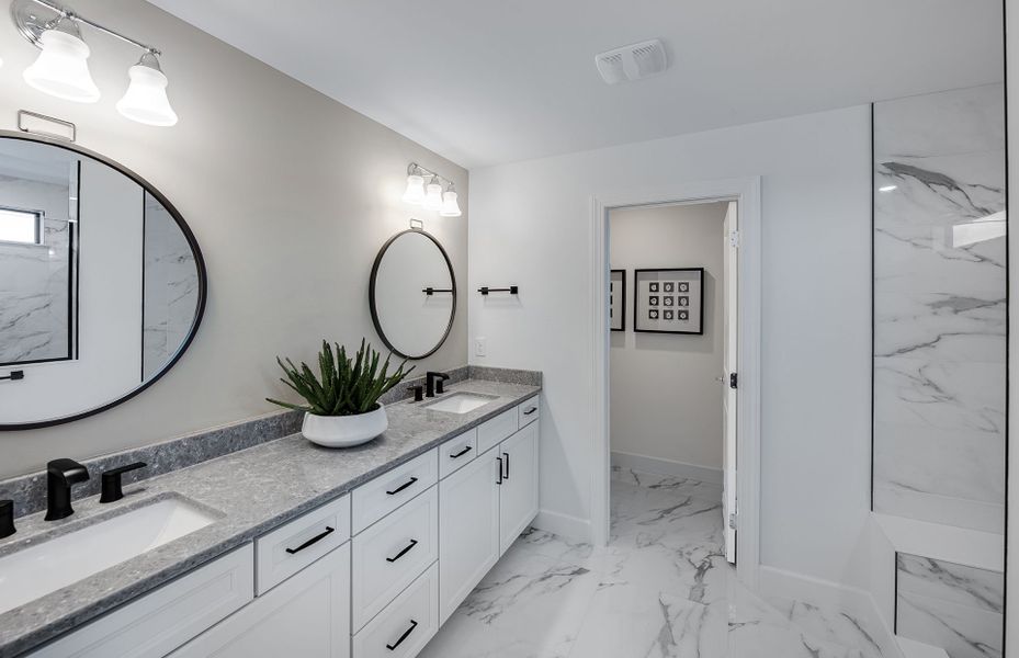 Furnished interior view inside a new home in The Strand at Cedar Grove, North Port (Image 5).