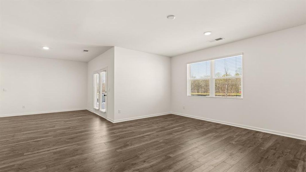 Spacious, unfurnished interior of a new home in Champion's Run, Lithonia (Image 23). Spacious, unfurnished interior of a new home in Champion's Run, Lithonia (Image 23).
