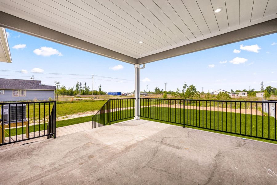 Exterior details and patio area of a home in , Cleveland (Image 25).