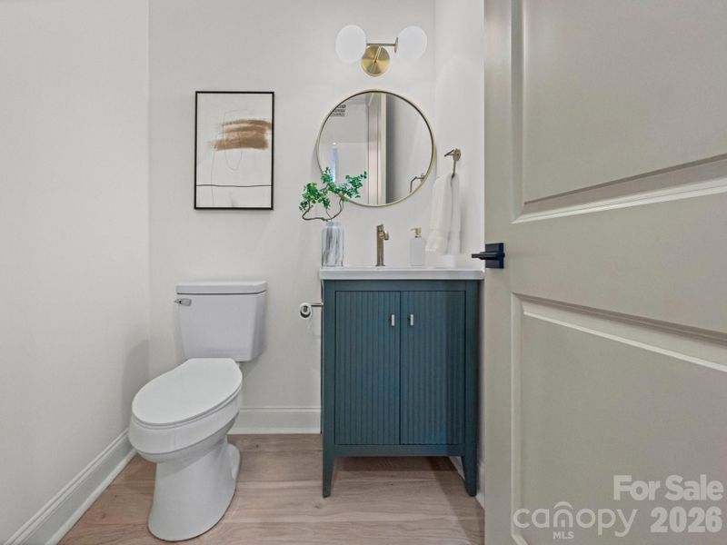 Furnished interior view inside a new home in , Charlotte (Image 32).