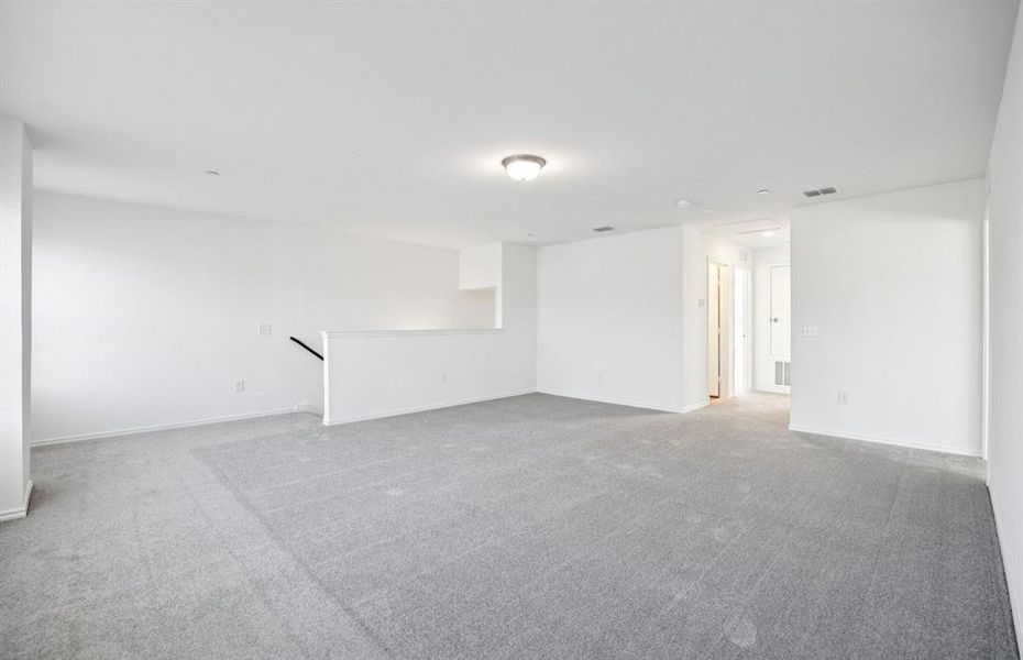 Game room on second level