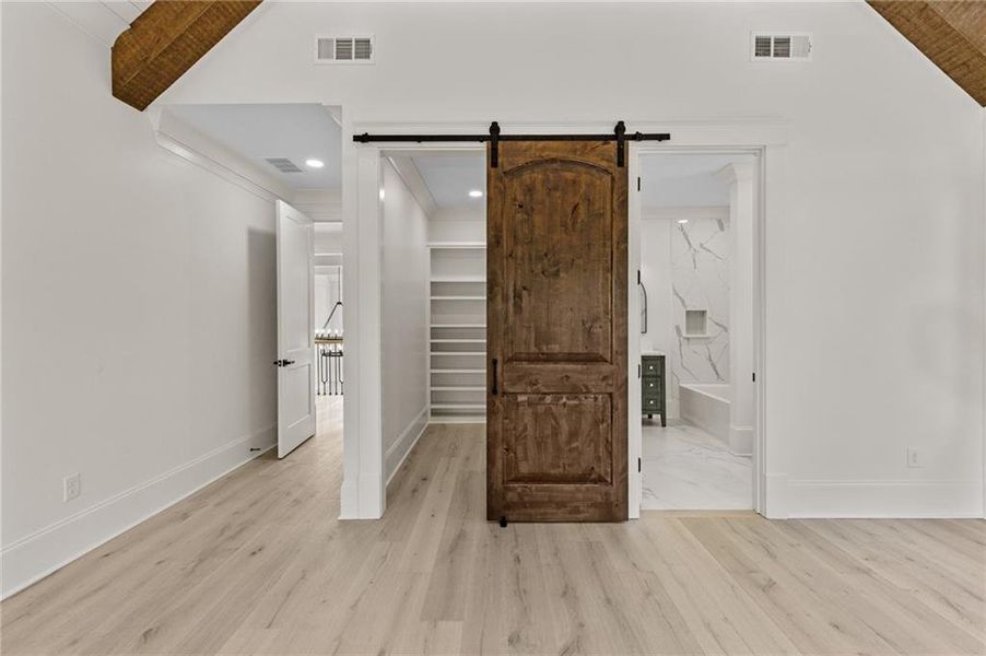 Furnished interior view inside a new home in , Dacula (Image 63).