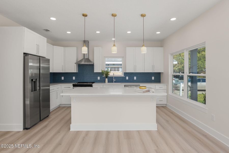 Furnished interior view inside a new home in , St. Augustine (Image 10).