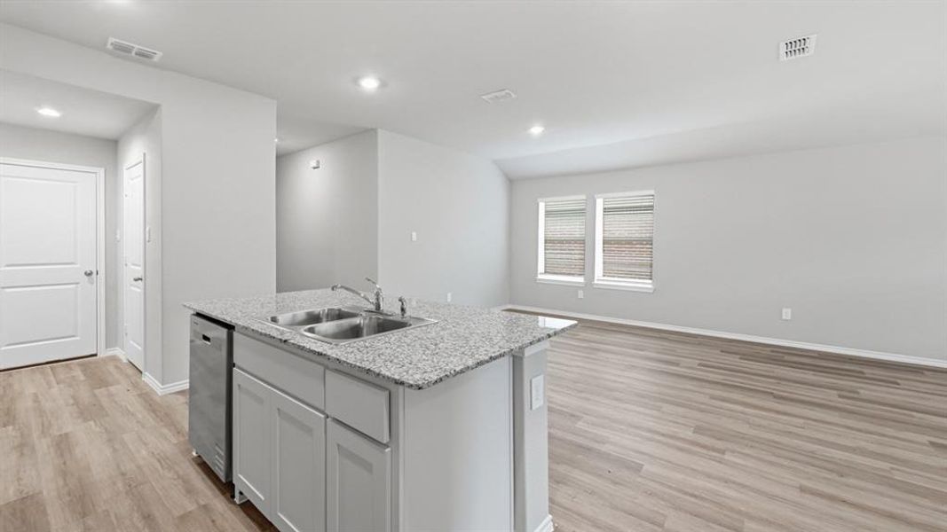 Furnished interior view inside a new home in Rock Creek West, Fort Worth (Image 6).