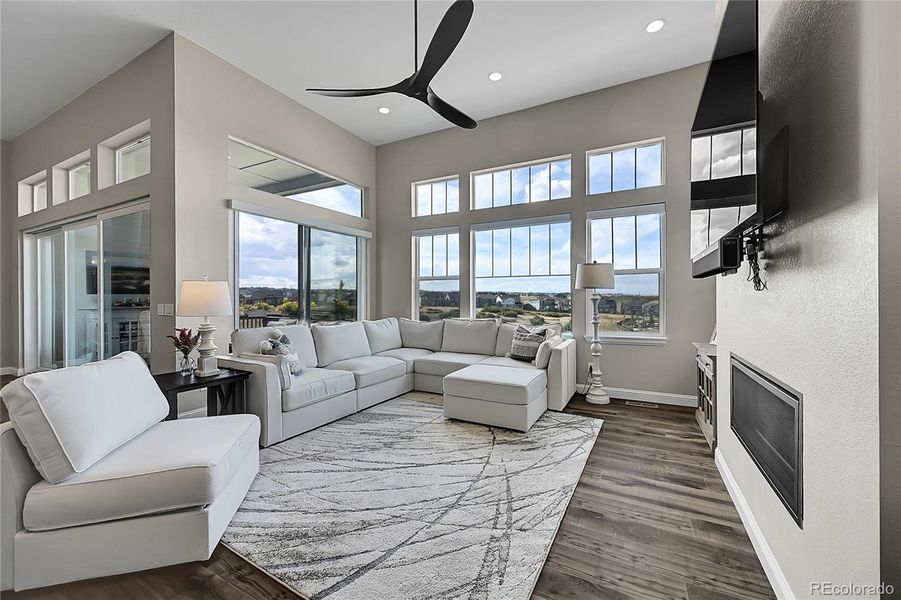 Furnished interior view inside a new home in , Castle Rock (Image 19).
