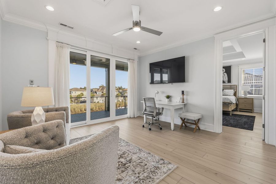 Furnished interior view inside a new home in , Little River (Image 13).