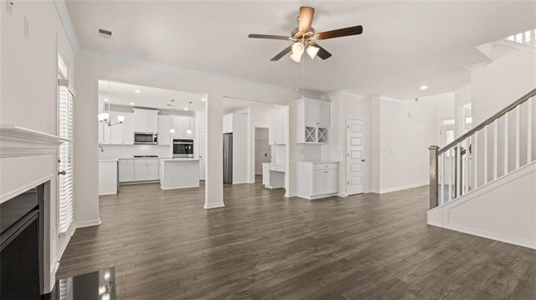 Spacious, unfurnished interior of a new home in Wildwood, Covington (Image 18). Spacious, unfurnished interior of a new home in Wildwood, Covington (Image 18).