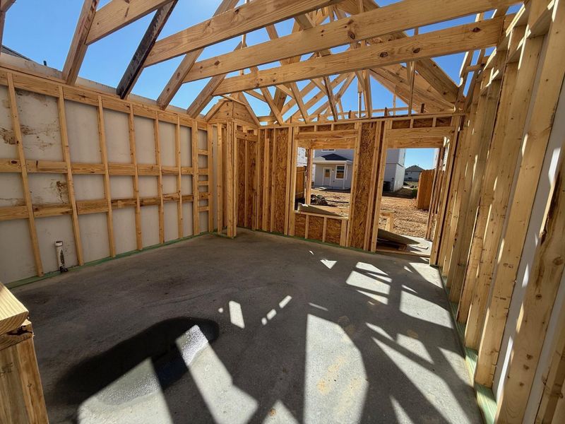 In-progress construction of a new home in Wayside Village, Houston, TX (Image 19).