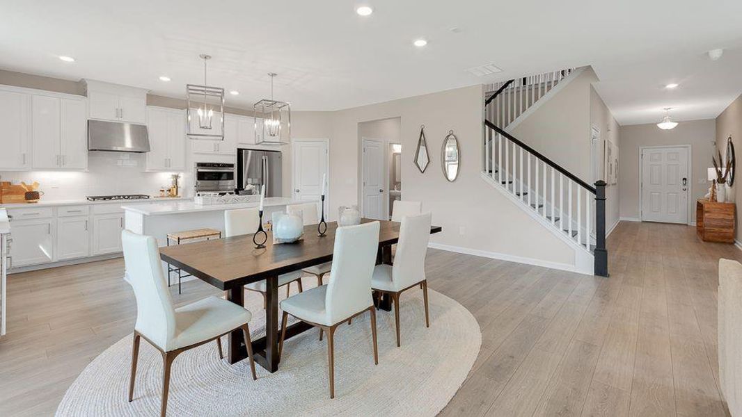 Furnished interior view inside a new home in Stratford Hills, Ball Ground (Image 14).