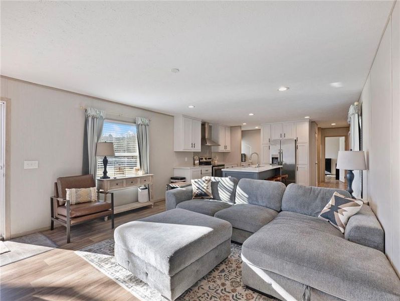 Furnished interior view inside a new home in , Danielsville (Image 29).