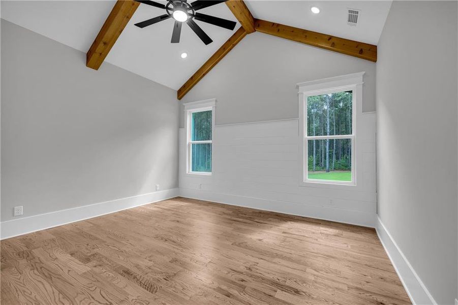 Spacious, unfurnished interior of a new home in , Monroe (Image 87).