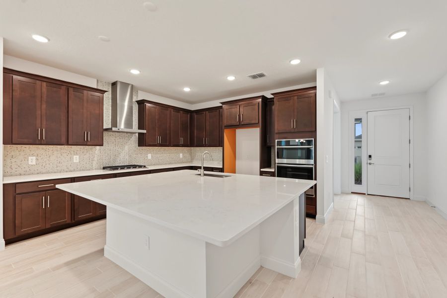 Furnished interior view inside a new home in Tamarack at Two Rivers, Zephyrhills (Image 7).