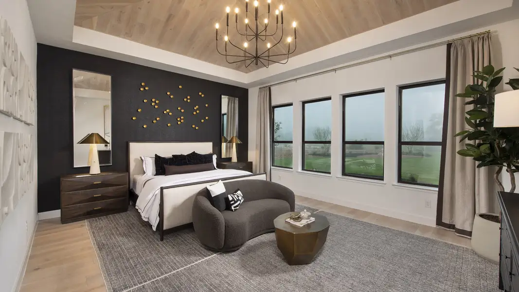 Representative furnished interior of a home built from the 3992A by Perry Homes in The Preserve at Elm Creek, New Braunfels (Image 8).