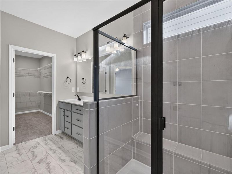 Furnished interior view inside a new home in Laurel Farms, Dallas (Image 9).